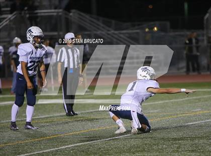 Thumbnail 2 in Northwood Timberwolves @ Beckman Patriots photogallery.