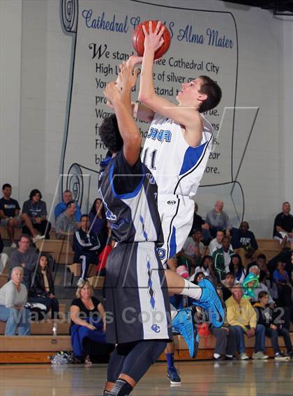 Thumbnail 3 in Cathedral City vs Dana Hills (MaxPreps Holiday Classic) photogallery.
