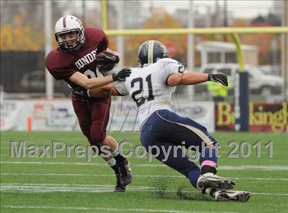 Thumbnail 2 in DeSales vs. Dundee (Section 5 Class D Final) photogallery.