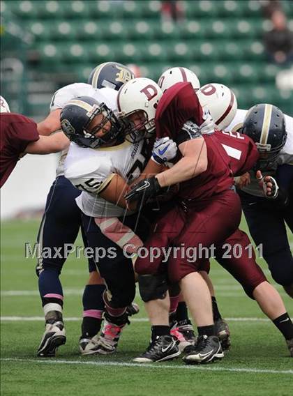 Thumbnail 1 in DeSales vs. Dundee (Section 5 Class D Final) photogallery.