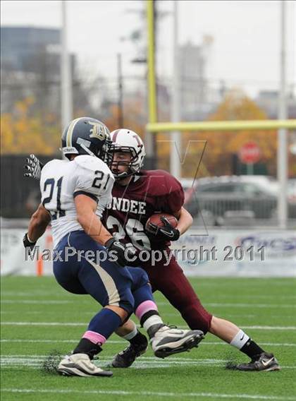 Thumbnail 1 in DeSales vs. Dundee (Section 5 Class D Final) photogallery.