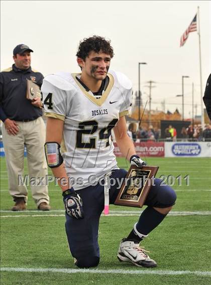 Thumbnail 2 in DeSales vs. Dundee (Section 5 Class D Final) photogallery.