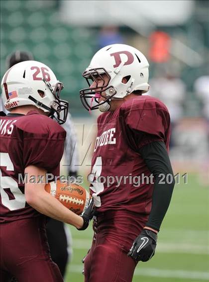 Thumbnail 3 in DeSales vs. Dundee (Section 5 Class D Final) photogallery.
