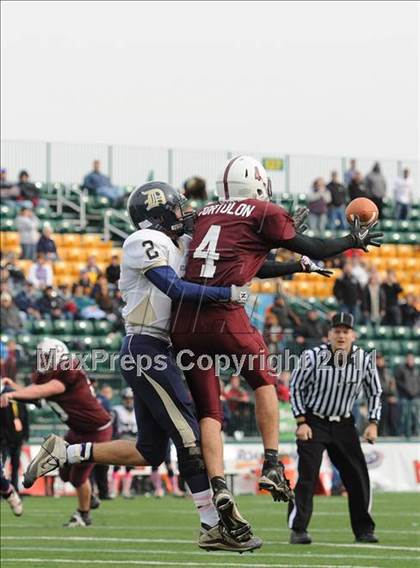 Thumbnail 1 in DeSales vs. Dundee (Section 5 Class D Final) photogallery.
