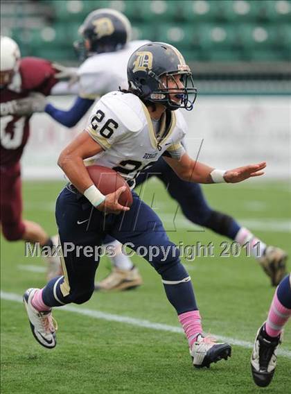 Thumbnail 1 in DeSales vs. Dundee (Section 5 Class D Final) photogallery.