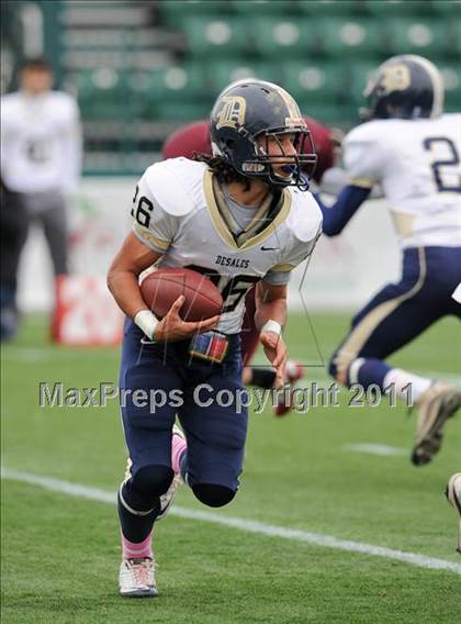 Thumbnail 3 in DeSales vs. Dundee (Section 5 Class D Final) photogallery.