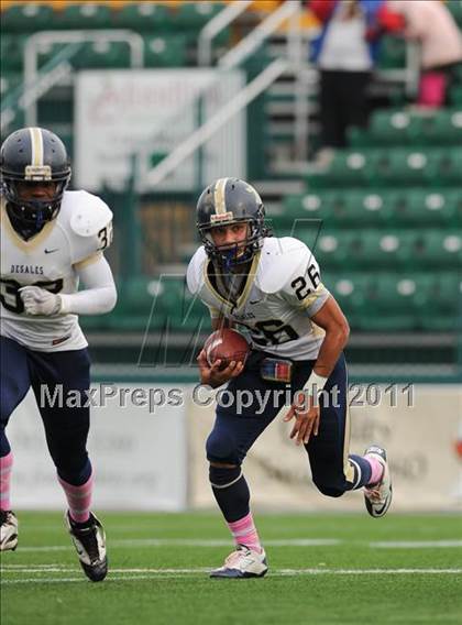 Thumbnail 1 in DeSales vs. Dundee (Section 5 Class D Final) photogallery.