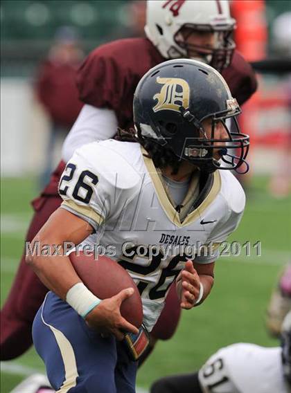 Thumbnail 3 in DeSales vs. Dundee (Section 5 Class D Final) photogallery.
