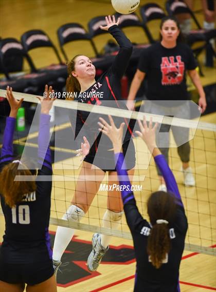 Thumbnail 2 in Rancho Cucamonga @ Murrieta Valley (CIF D2 Semifinal) photogallery.