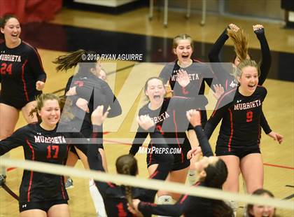Thumbnail 3 in Rancho Cucamonga @ Murrieta Valley (CIF D2 Semifinal) photogallery.