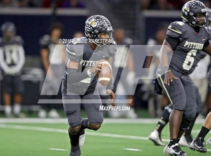 Thumbnail 1 in Pittsburg vs. Pleasant Grove (UIL 4A Division 2 Quarterfinal) photogallery.