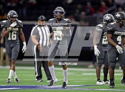 Thumbnail 1 in Pittsburg vs. Pleasant Grove (UIL 4A Division 2 Quarterfinal) photogallery.