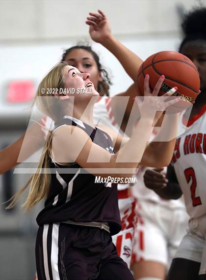 Thumbnail 2 in East Bernard vs Schulenburg (Schulenburg Lady Horn Varsity Tournament) photogallery.