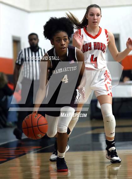 Thumbnail 1 in East Bernard vs Schulenburg (Schulenburg Lady Horn Varsity Tournament) photogallery.