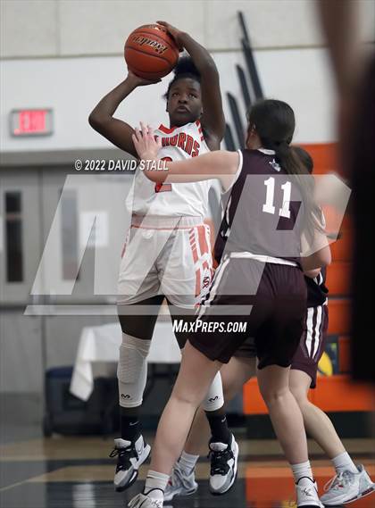 Thumbnail 3 in East Bernard vs Schulenburg (Schulenburg Lady Horn Varsity Tournament) photogallery.