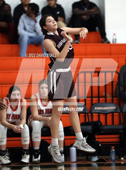 Thumbnail 1 in East Bernard vs Schulenburg (Schulenburg Lady Horn Varsity Tournament) photogallery.