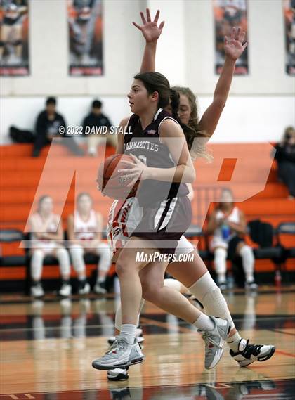 Thumbnail 1 in East Bernard vs Schulenburg (Schulenburg Lady Horn Varsity Tournament) photogallery.