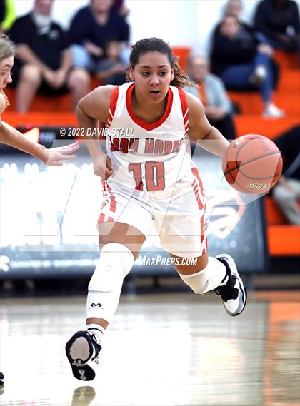 Thumbnail 2 in East Bernard vs Schulenburg (Schulenburg Lady Horn Varsity Tournament) photogallery.