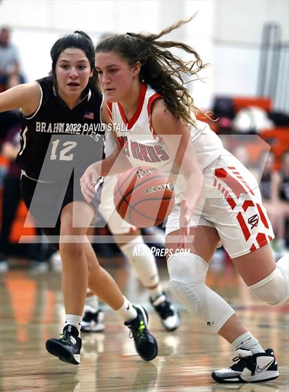 Thumbnail 2 in East Bernard vs Schulenburg (Schulenburg Lady Horn Varsity Tournament) photogallery.