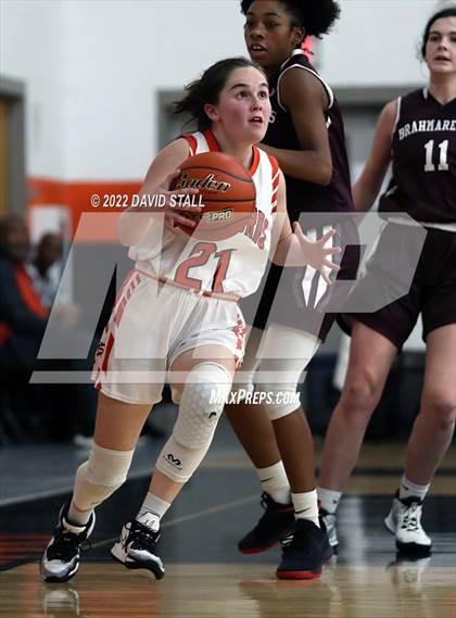 Thumbnail 1 in East Bernard vs Schulenburg (Schulenburg Lady Horn Varsity Tournament) photogallery.