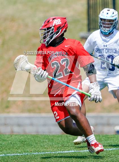 Thumbnail 1 in Greenville @ Christ Church Episcopal (SCHSL AAAA Playoff Round 2) photogallery.