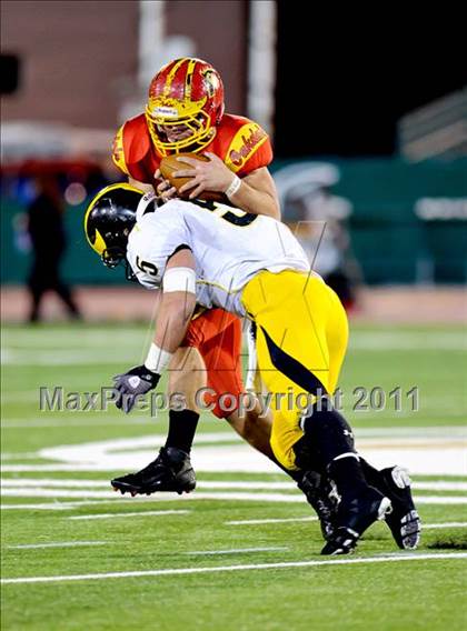 Thumbnail 2 in Del Oro vs. Oakdale (CIF SJS D3 Final) photogallery.