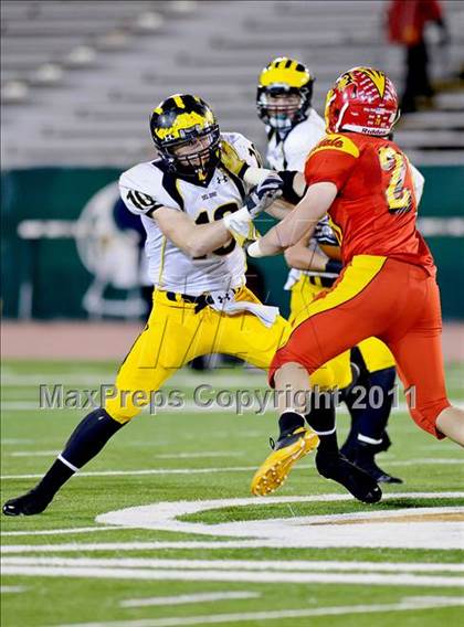 Thumbnail 2 in Del Oro vs. Oakdale (CIF SJS D3 Final) photogallery.