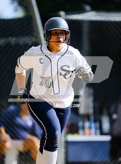 Thumbnail 3 in Sierra Canyon vs  Santa Fe (CIF SS D4 Second Round) photogallery.