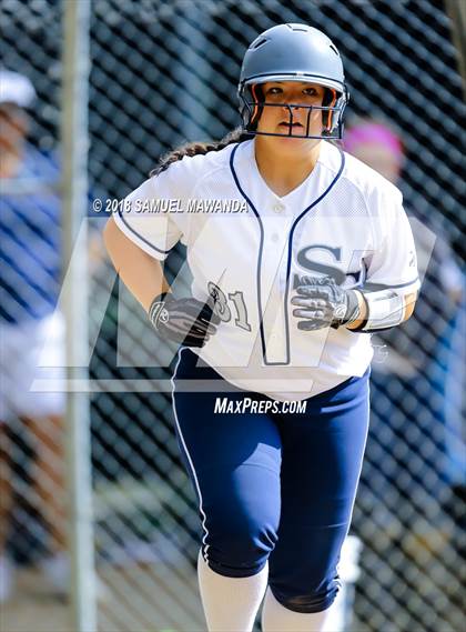 Thumbnail 2 in Sierra Canyon vs  Santa Fe (CIF SS D4 Second Round) photogallery.
