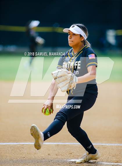 Thumbnail 3 in Sierra Canyon vs  Santa Fe (CIF SS D4 Second Round) photogallery.