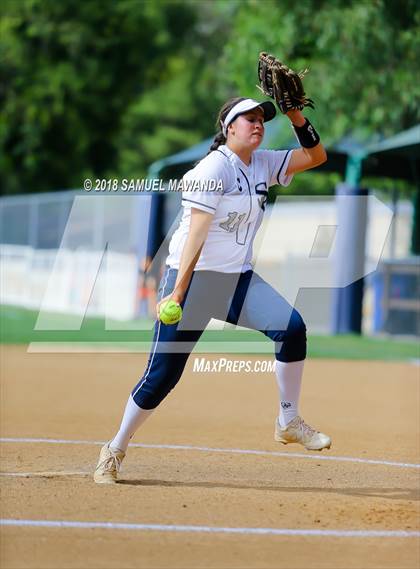 Thumbnail 3 in Sierra Canyon vs  Santa Fe (CIF SS D4 Second Round) photogallery.