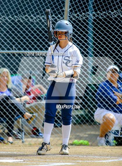 Thumbnail 2 in Sierra Canyon vs  Santa Fe (CIF SS D4 Second Round) photogallery.