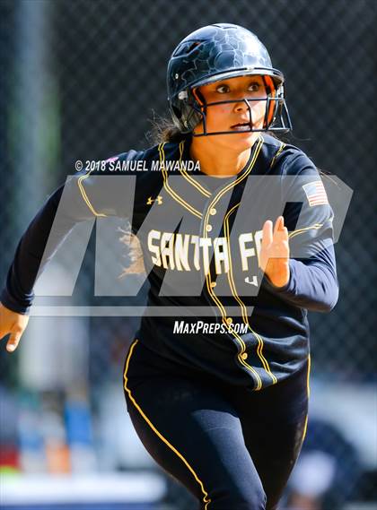 Thumbnail 2 in Sierra Canyon vs  Santa Fe (CIF SS D4 Second Round) photogallery.