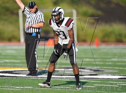 Thumbnail 1 in Patterson vs. Archbishop Curley (I-95 Kickoff Classic) photogallery.