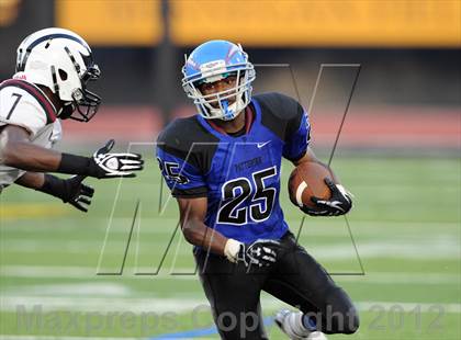 Thumbnail 1 in Patterson vs. Archbishop Curley (I-95 Kickoff Classic) photogallery.