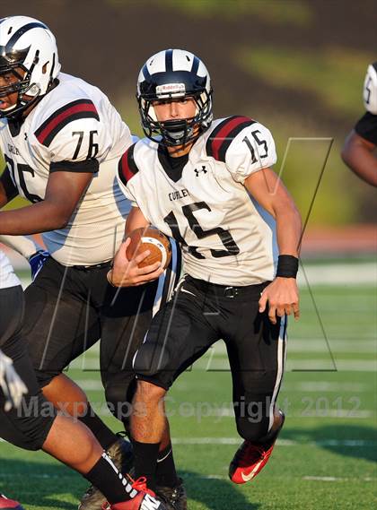 Thumbnail 3 in Patterson vs. Archbishop Curley (I-95 Kickoff Classic) photogallery.