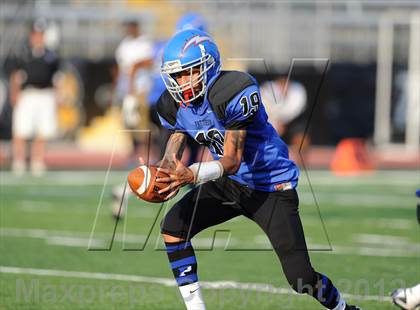 Thumbnail 1 in Patterson vs. Archbishop Curley (I-95 Kickoff Classic) photogallery.
