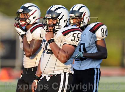 Thumbnail 2 in Patterson vs. Archbishop Curley (I-95 Kickoff Classic) photogallery.
