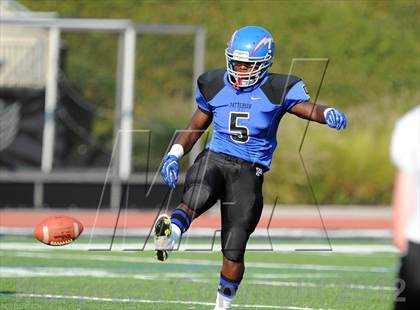 Thumbnail 3 in Patterson vs. Archbishop Curley (I-95 Kickoff Classic) photogallery.