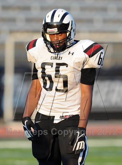 Thumbnail 1 in Patterson vs. Archbishop Curley (I-95 Kickoff Classic) photogallery.