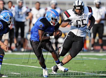 Thumbnail 1 in Patterson vs. Archbishop Curley (I-95 Kickoff Classic) photogallery.