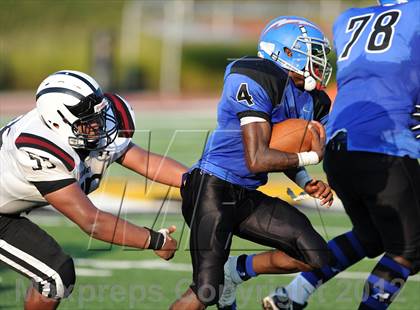 Thumbnail 3 in Patterson vs. Archbishop Curley (I-95 Kickoff Classic) photogallery.