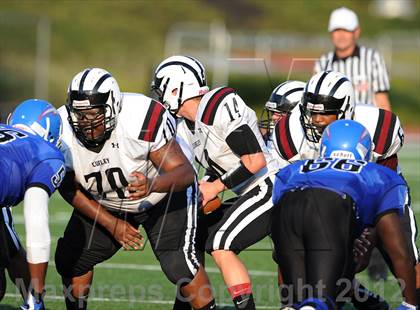 Thumbnail 3 in Patterson vs. Archbishop Curley (I-95 Kickoff Classic) photogallery.