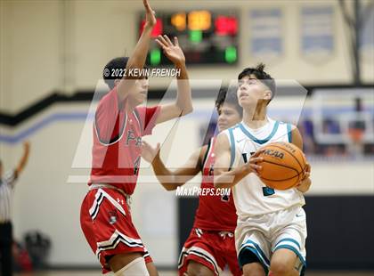 Thumbnail 2 in Page vs. St. John Paul II Catholic (VCS Thanksgiving Tournament) photogallery.