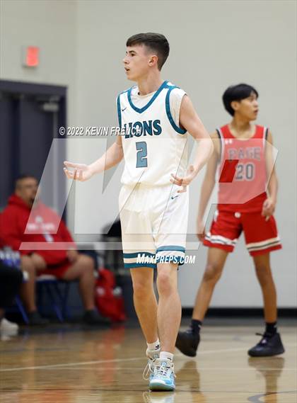 Thumbnail 1 in Page vs. St. John Paul II Catholic (VCS Thanksgiving Tournament) photogallery.