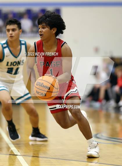 Thumbnail 2 in Page vs. St. John Paul II Catholic (VCS Thanksgiving Tournament) photogallery.