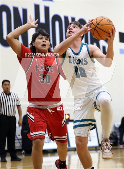 Thumbnail 1 in Page vs. St. John Paul II Catholic (VCS Thanksgiving Tournament) photogallery.