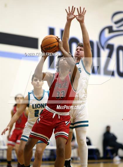 Thumbnail 1 in Page vs. St. John Paul II Catholic (VCS Thanksgiving Tournament) photogallery.