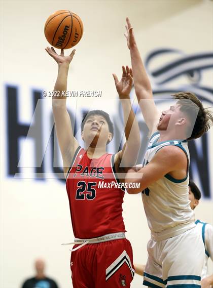 Thumbnail 1 in Page vs. St. John Paul II Catholic (VCS Thanksgiving Tournament) photogallery.