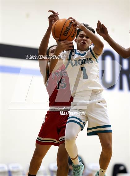 Thumbnail 1 in Page vs. St. John Paul II Catholic (VCS Thanksgiving Tournament) photogallery.